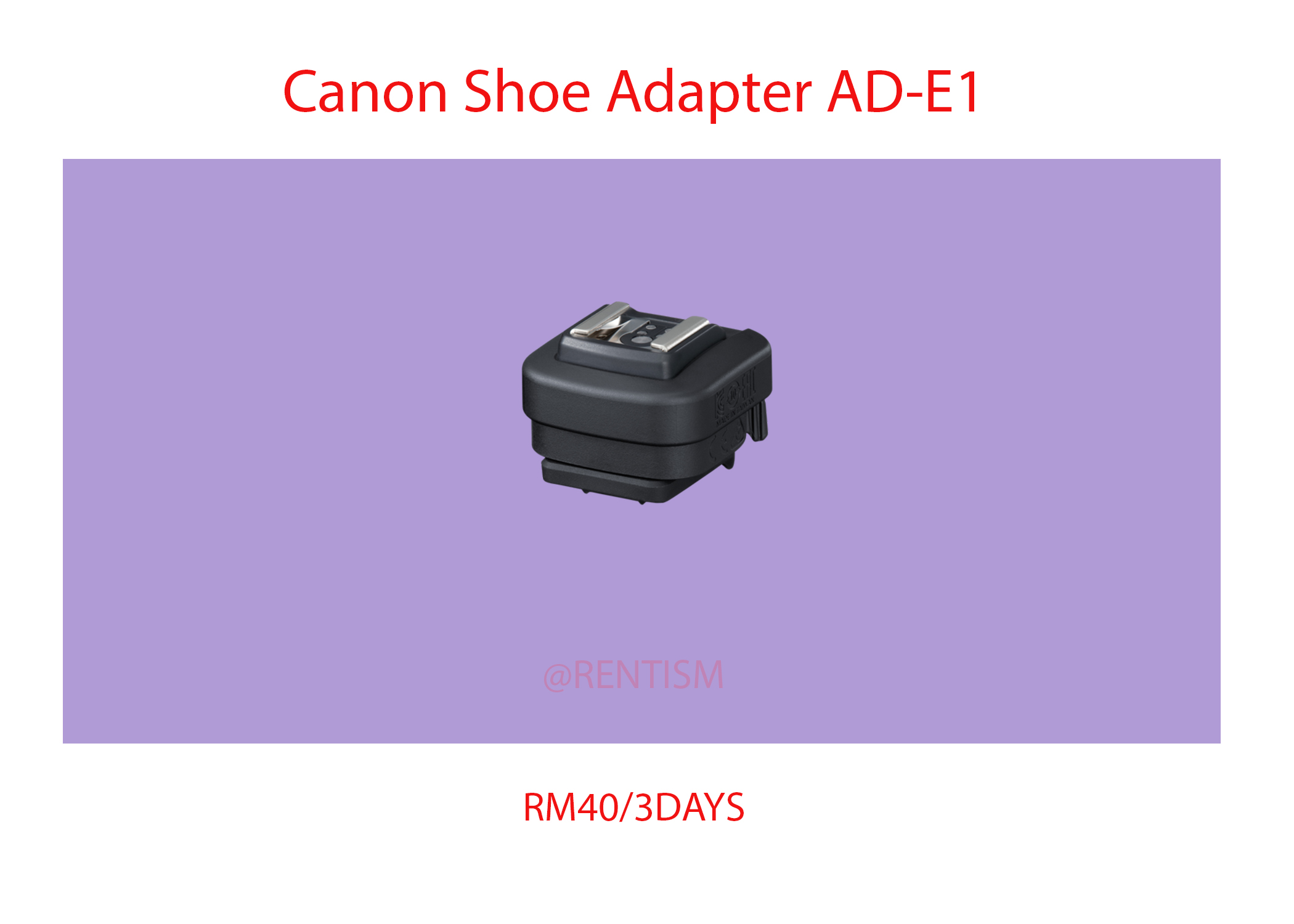 Canon Shoe Adapter AD-E1